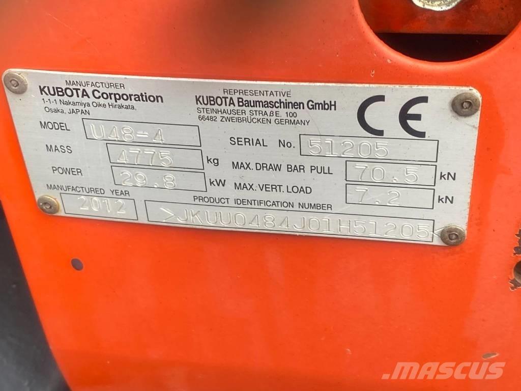 Kubota U 48-4 Minikaivukoneet < 7t
