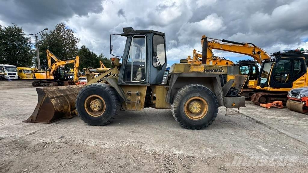 Hanomag 50 E Pyöräkuormaajat