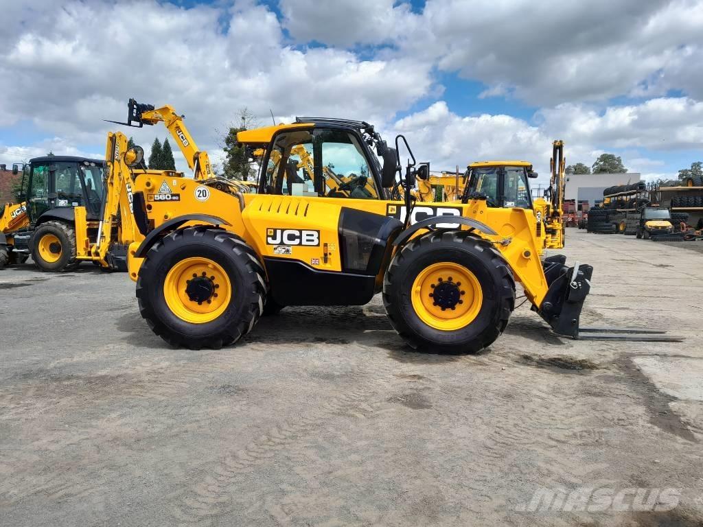 JCB 560-80 WM Teleskooppikuormaajat