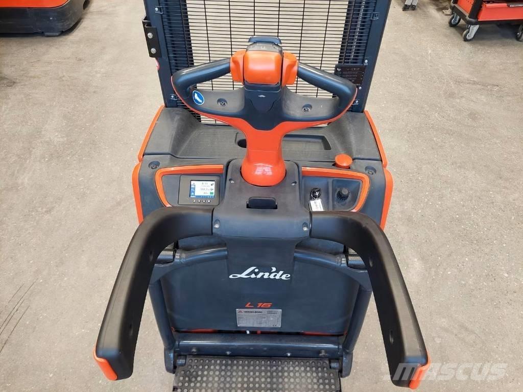 Linde L16AP-1173 Käyden ajettavat pinoamistrukit