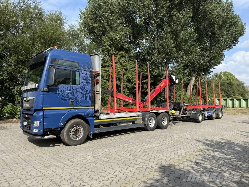 MAN TGX 33.500 Metsäkoneritilät