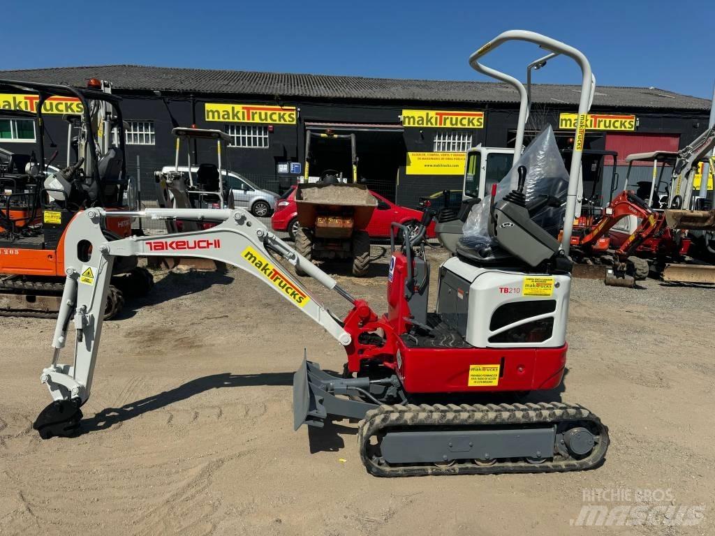 Takeuchi TB 210 R Minikaivukoneet < 7t