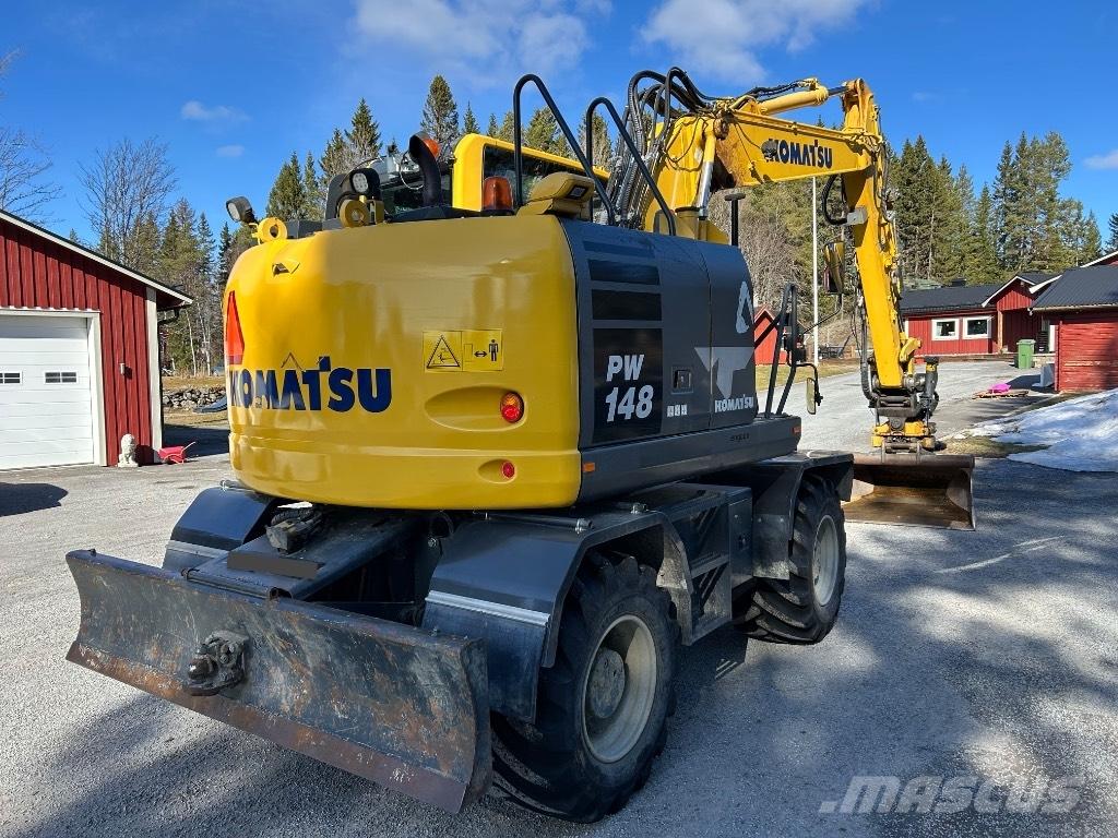Komatsu PW 148-10 Pyöräkaivukoneet