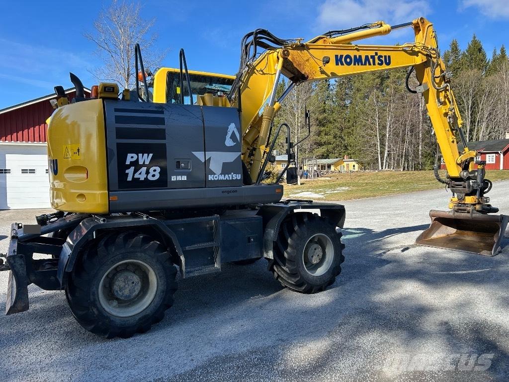 Komatsu PW 148-10 Pyöräkaivukoneet