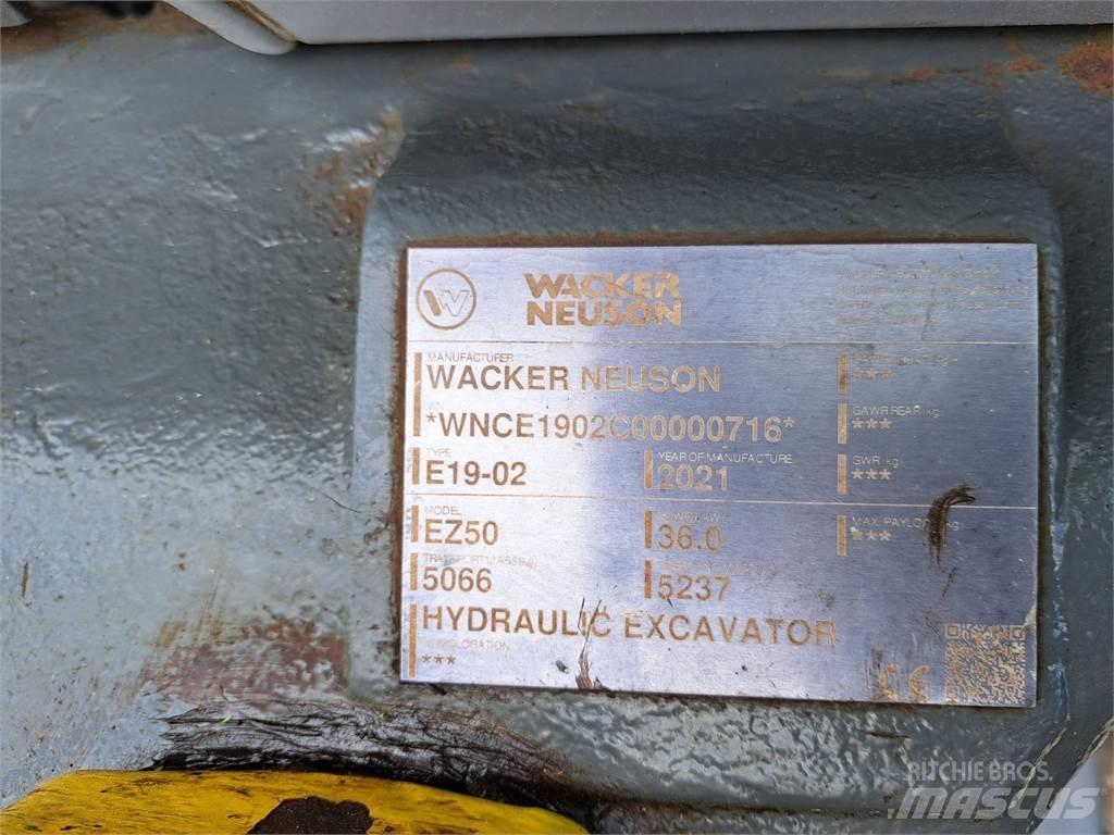 Wacker Neuson EZ50 Telakaivukoneet