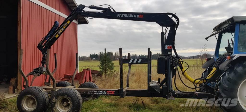 Patruuna 860 Juontokourat ja kuormaimet