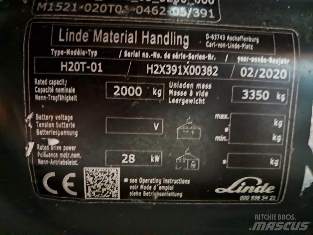 Linde H20T-01 Nestekaasutrukit