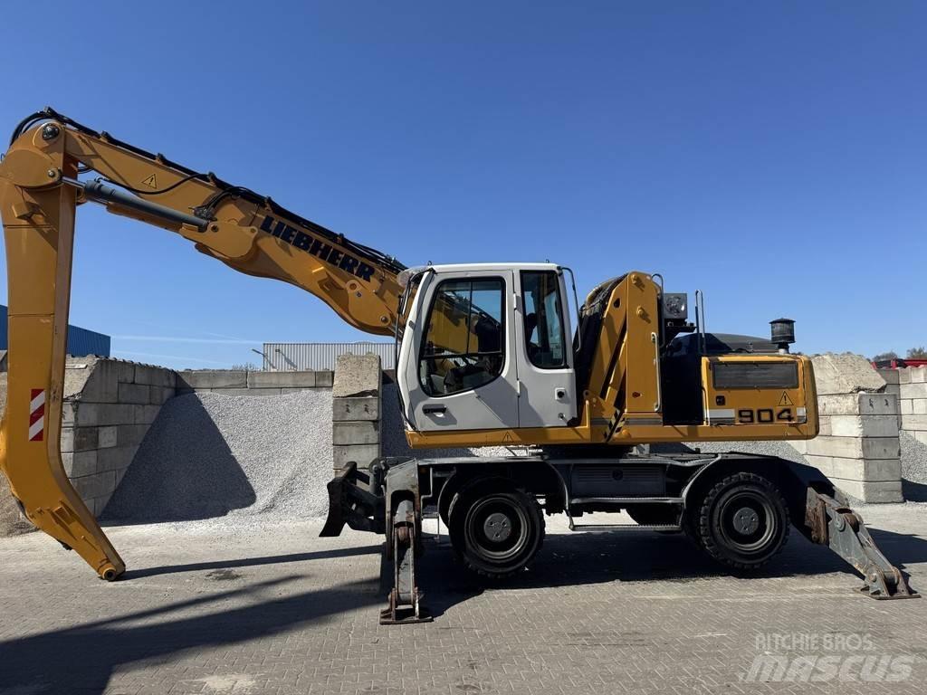 Liebherr A 904 C Jätteenkäsittelijät