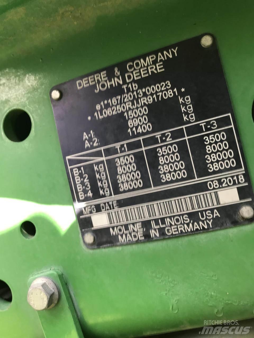 John Deere 6250R Traktorit