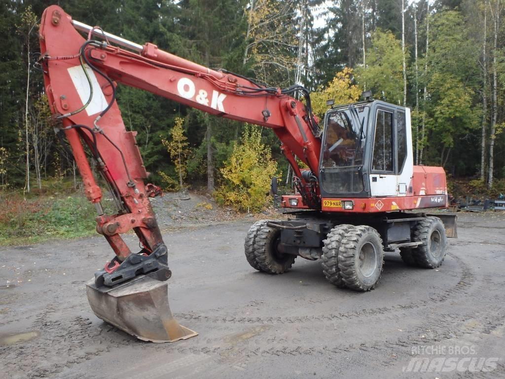O&K MH Plus Pyöräkaivukoneet