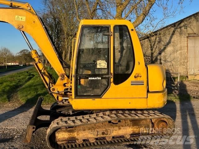 Komatsu PC 75R Midikaivukoneet 7t - 12t