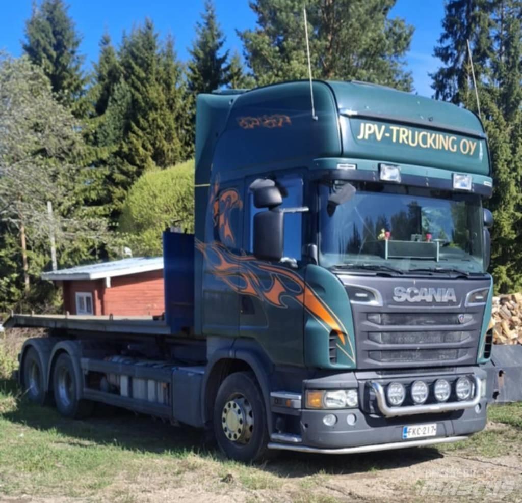 Scania R 560 Koukkulava kuorma-autot