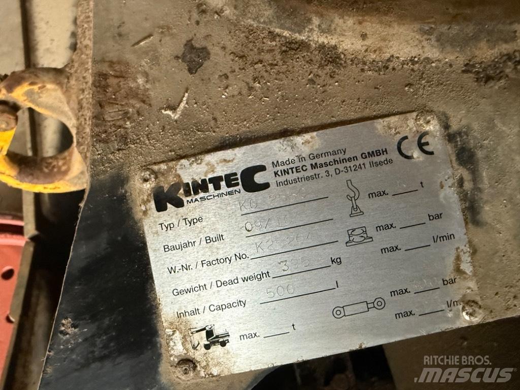  Kintec 2550 Kuormankäsittelyn lisävarusteet
