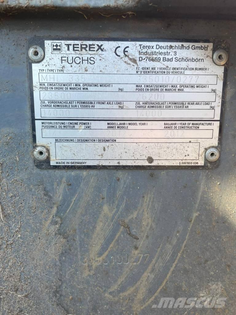 Fuchs MHL335 Jätteenkäsittelijät