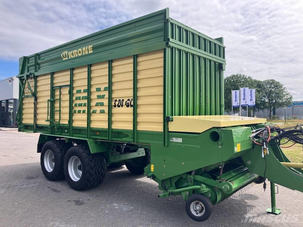 Krone MX 320 GL Keräävät noukinvaunut ja silppurivaunut