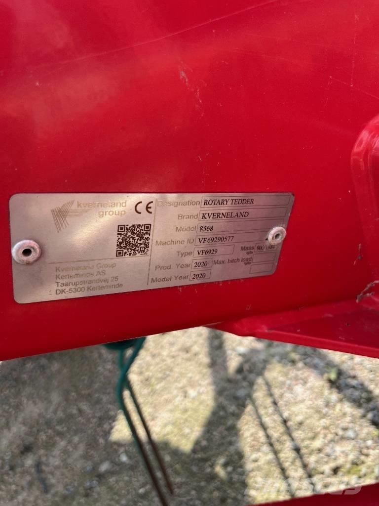 Kverneland 8568 Pöyhimet ja haravat