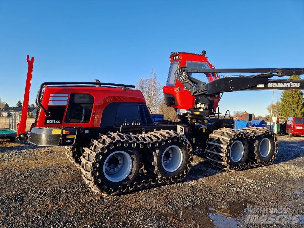 Komatsu 931XC Harvesterit