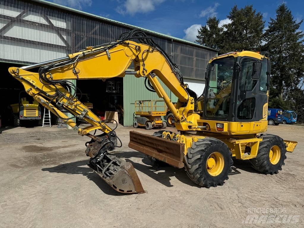 Komatsu PW 98 MR-8 Pyöräkaivukoneet