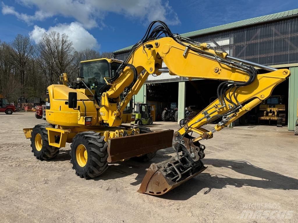 Komatsu PW 98 MR-8 Pyöräkaivukoneet