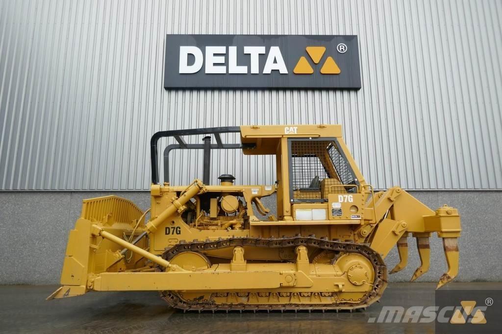 CAT D7G Ex-army Telaketjupuskutraktorit