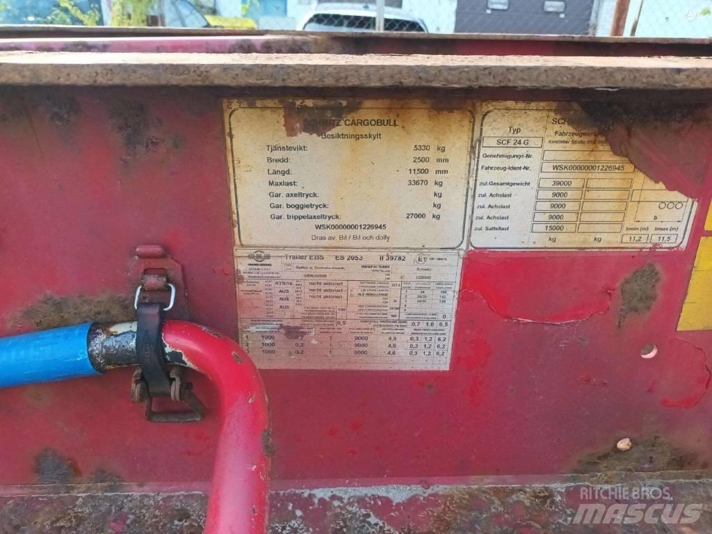 Schmitz Cargobull Konttipuoliperävaunut