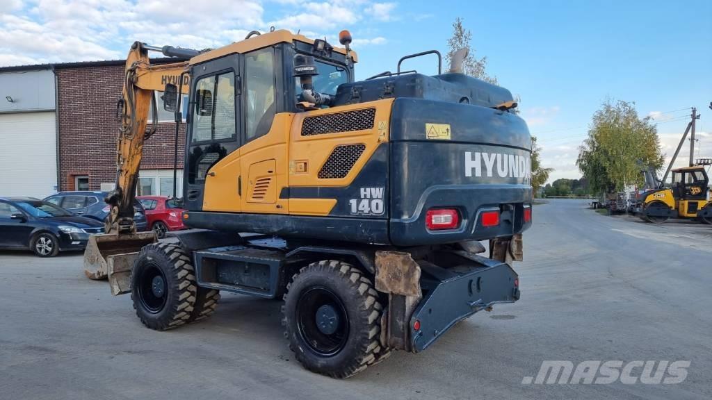 Hyundai HW 140 Pyöräkaivukoneet