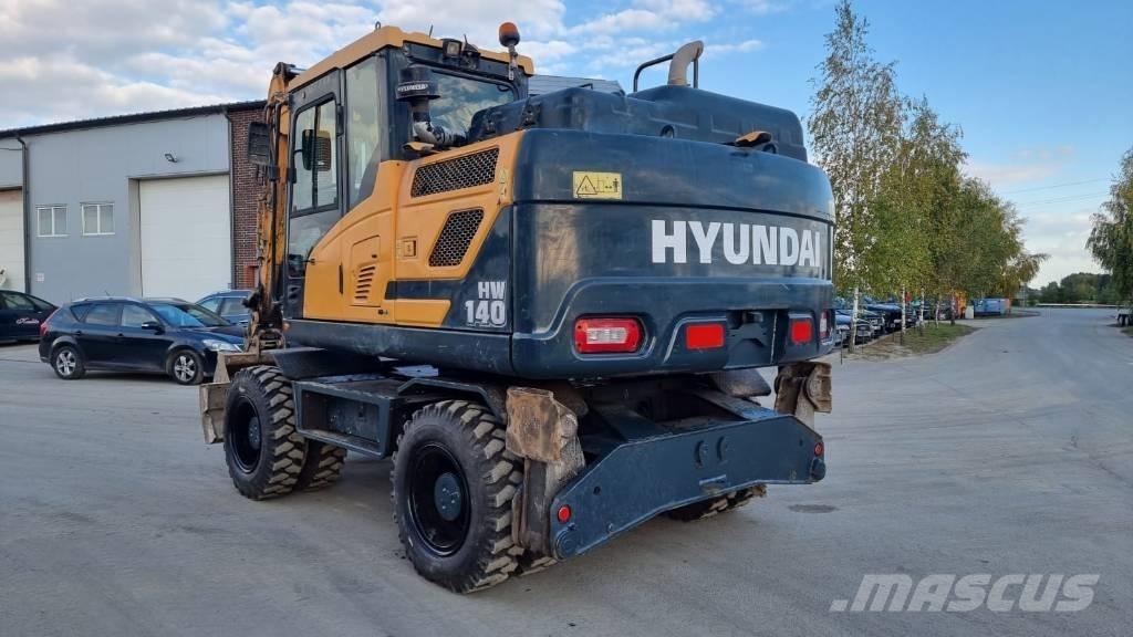 Hyundai HW 140 Pyöräkaivukoneet