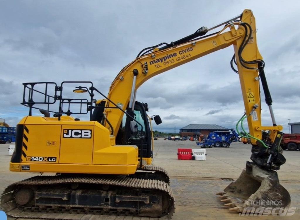 JCB 140X Steelwrist Telakaivukoneet