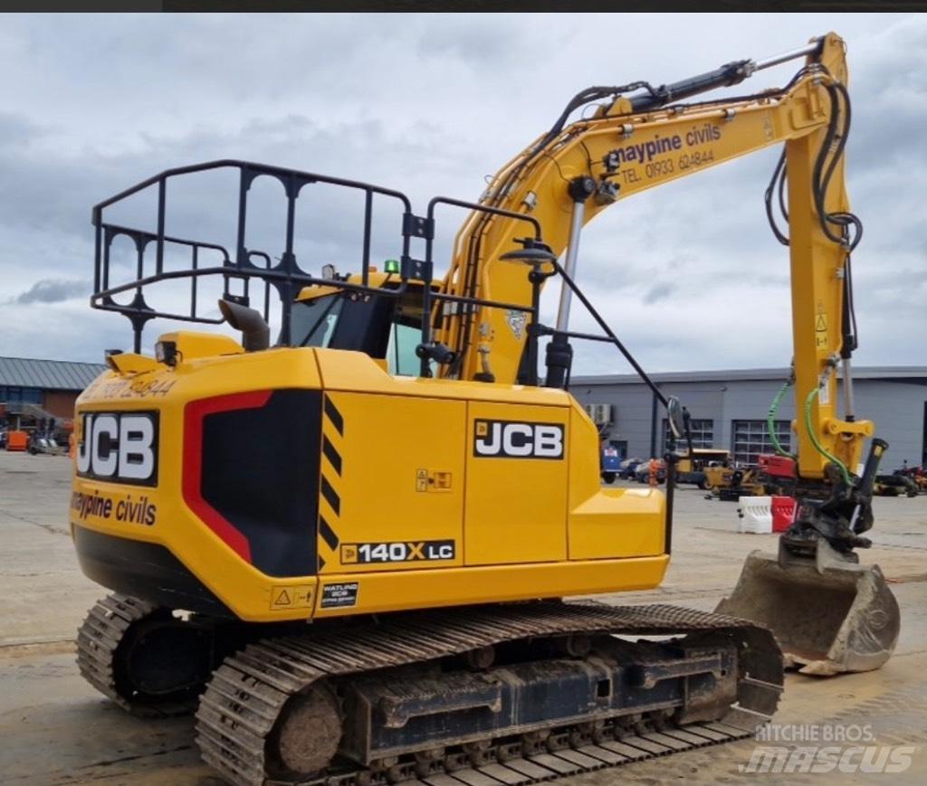 JCB 140X Steelwrist Telakaivukoneet
