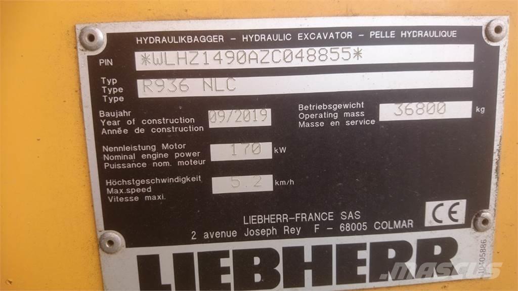 Liebherr R936 NLC Telakaivukoneet