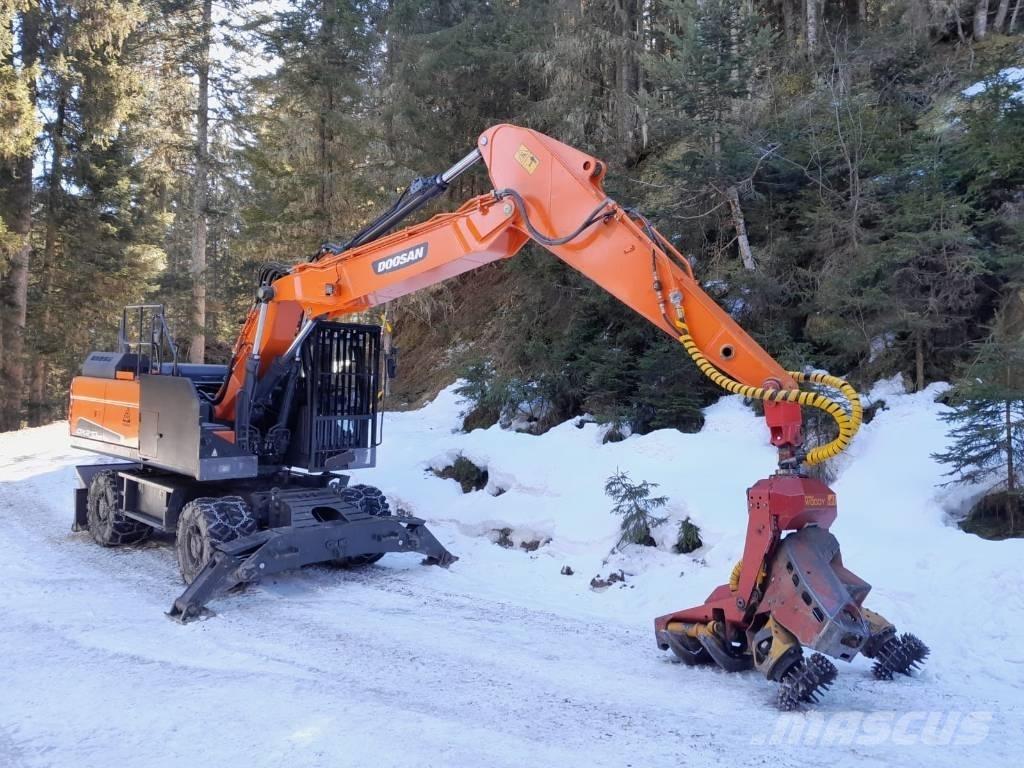Doosan DX 210 W Kaivukoneet