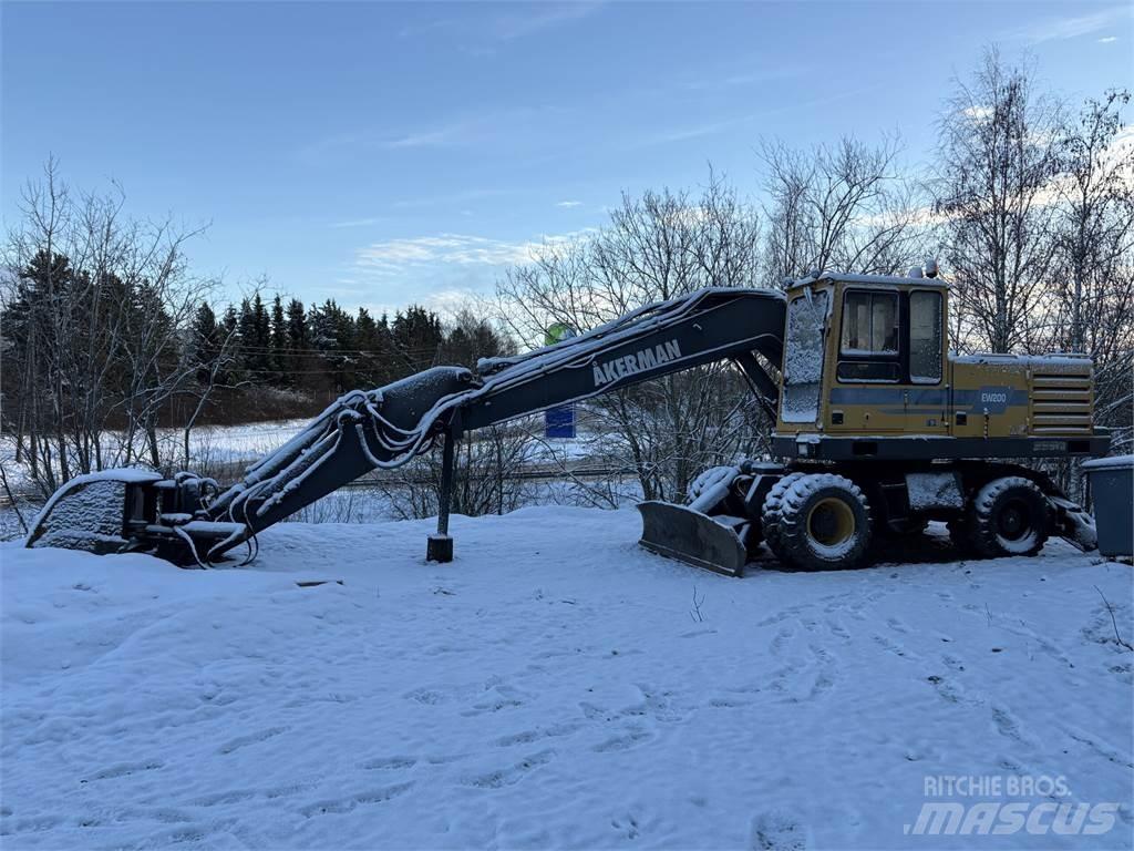Åkerman EW200/2500 Pyöräkaivukoneet