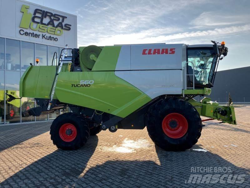 CLAAS TUCANO 560 Leikkuupuimurit