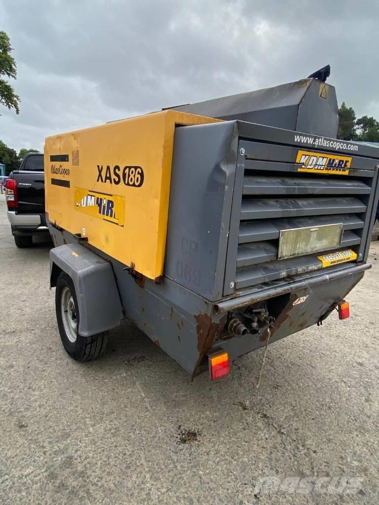 Atlas Copco XAS 186 Kompressorit