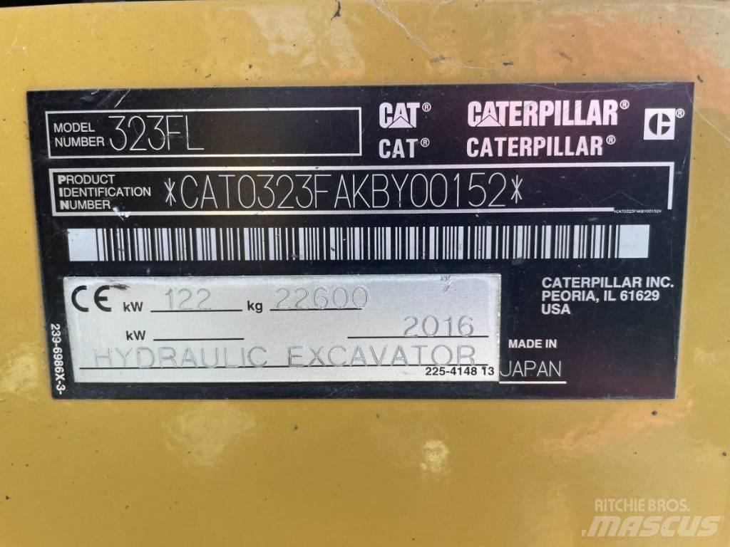 CAT 323F L Telakaivukoneet