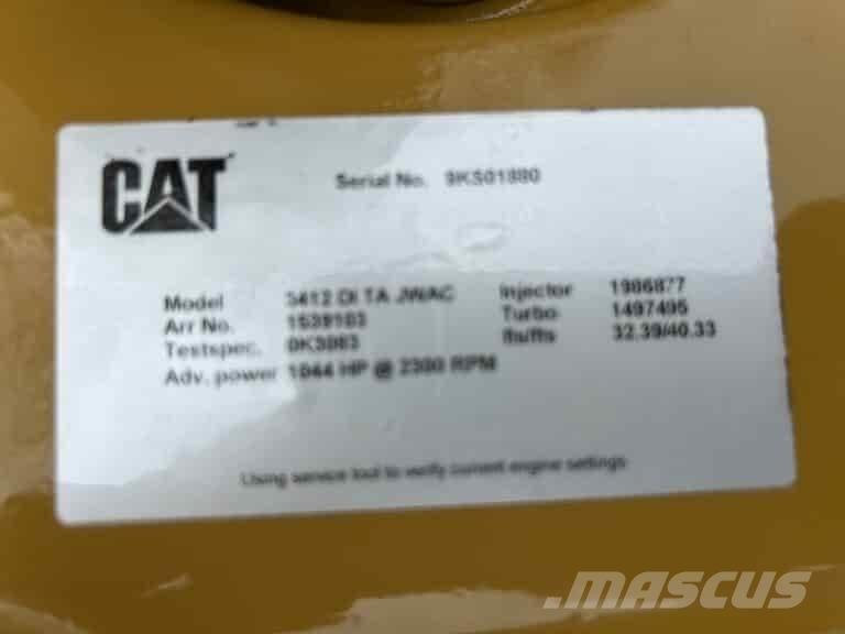 CAT 3412E Merimoottorit