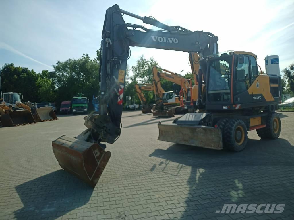 Volvo EW 180 E Pyöräkaivukoneet