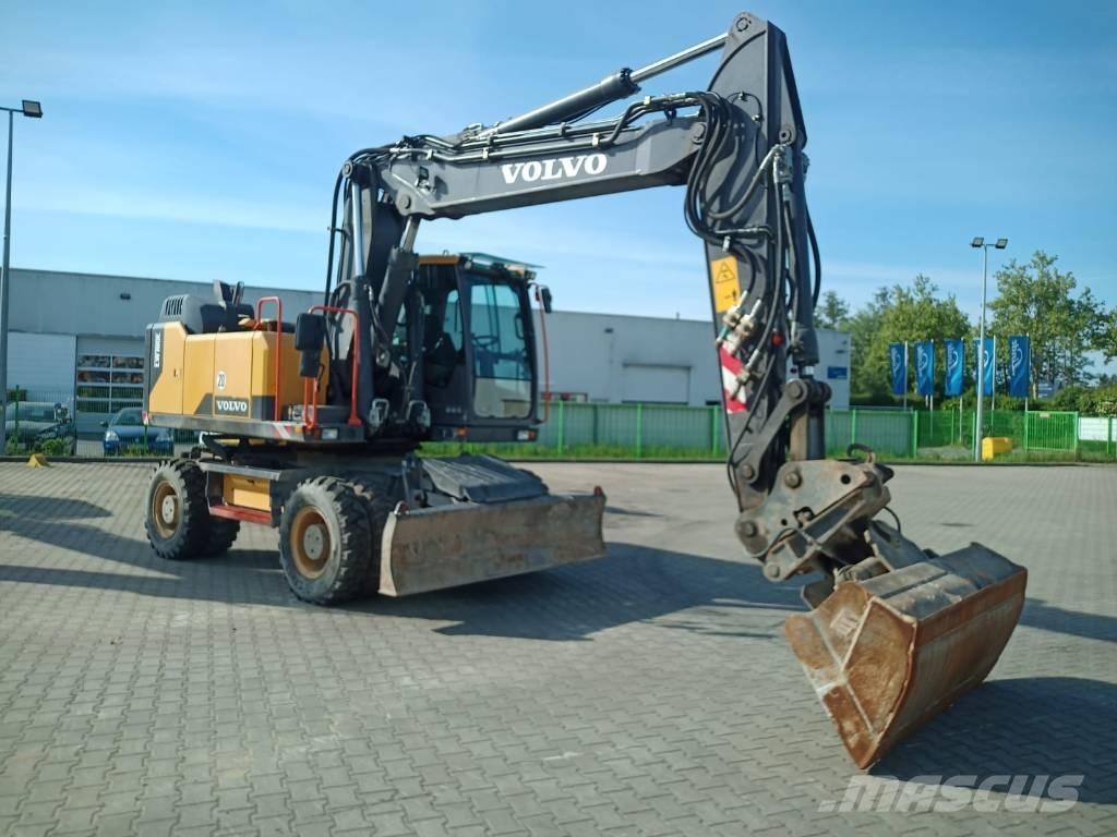 Volvo EW 180 E Pyöräkaivukoneet