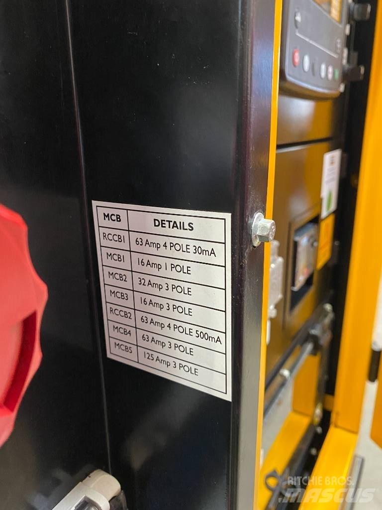 JCB G100RS Dieselgeneraattorit