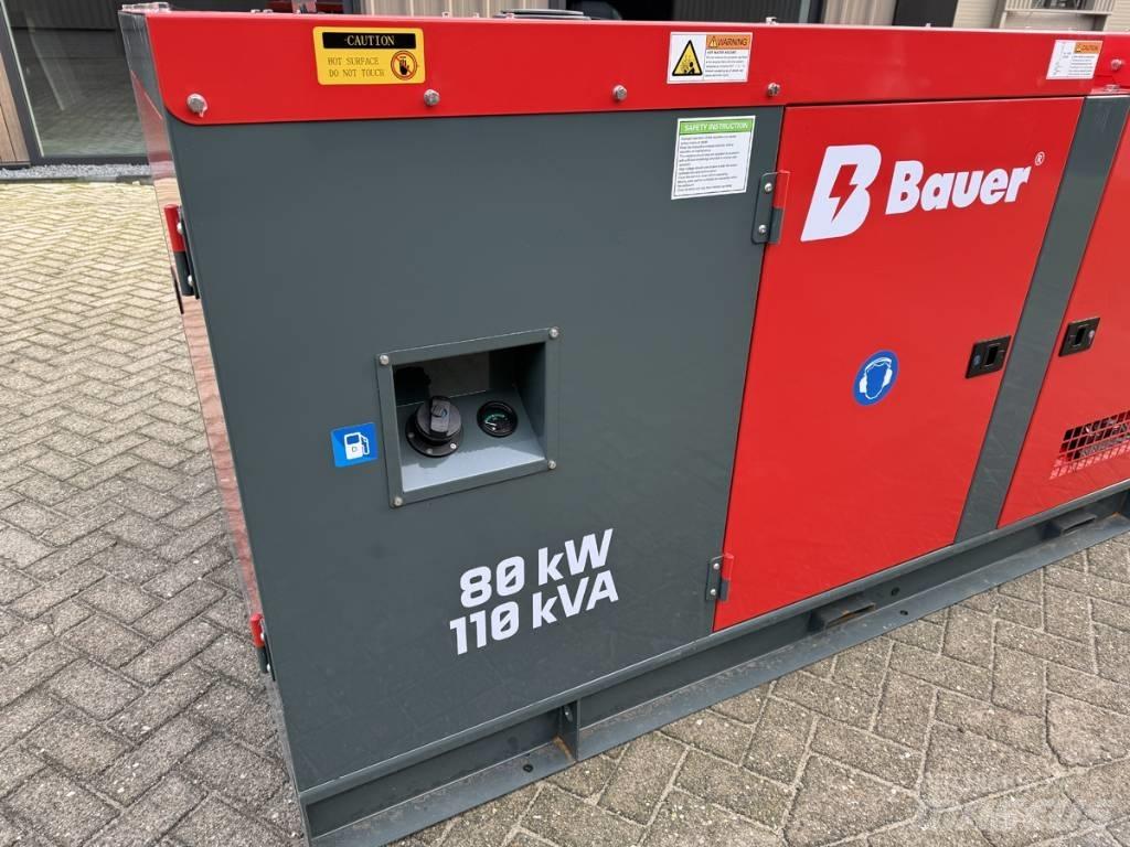 Bauer 110 KVA Dieselgeneraattorit