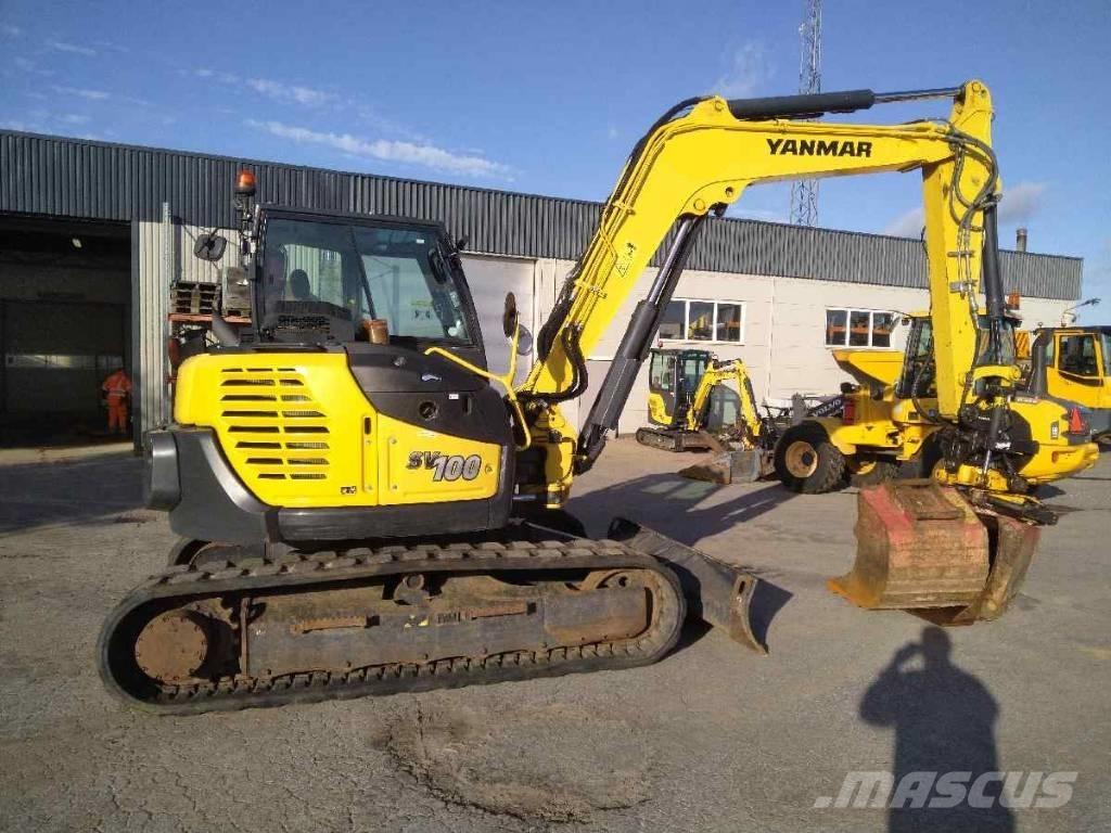 Yanmar SV 100-2A Midikaivukoneet 7t - 12t