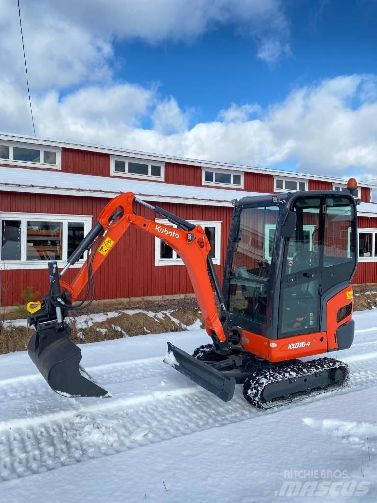 Kubota KX016-4 Minikaivukoneet < 7t