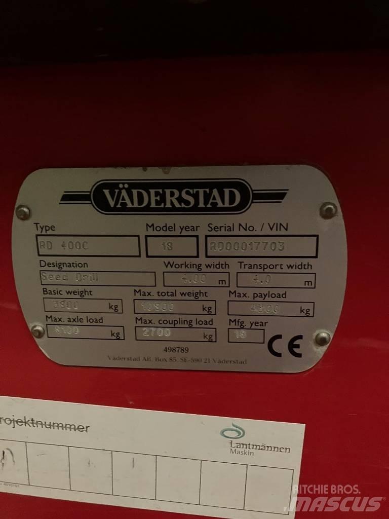 Väderstad Rapid400C Kylvölannoittimet