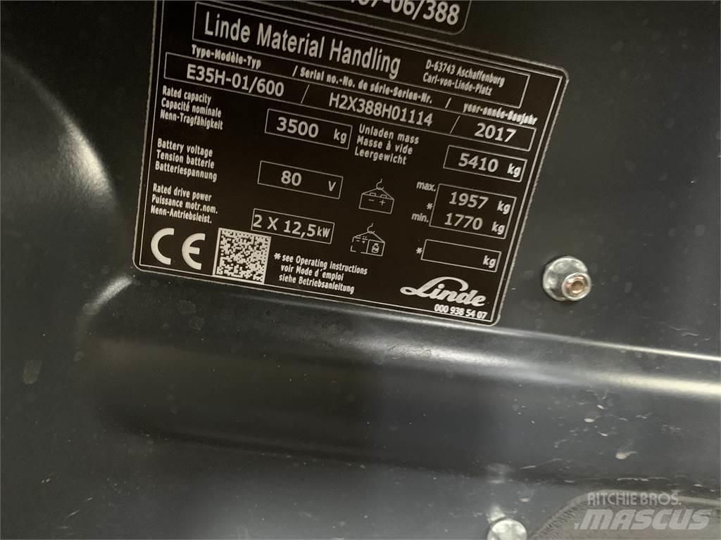 Linde E35/600H Sähkötrukit