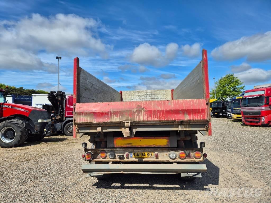 Nopa 3 axle tipper Sora- ja kippiperävaunut