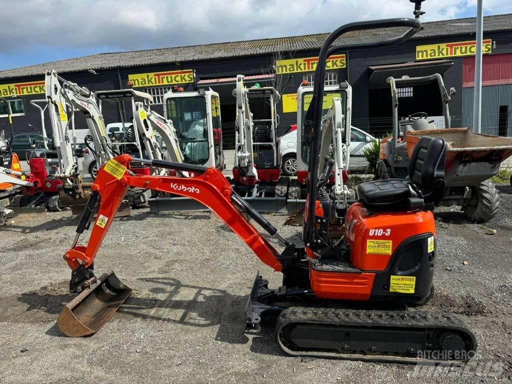 Kubota U 10-3 Minikaivukoneet < 7t
