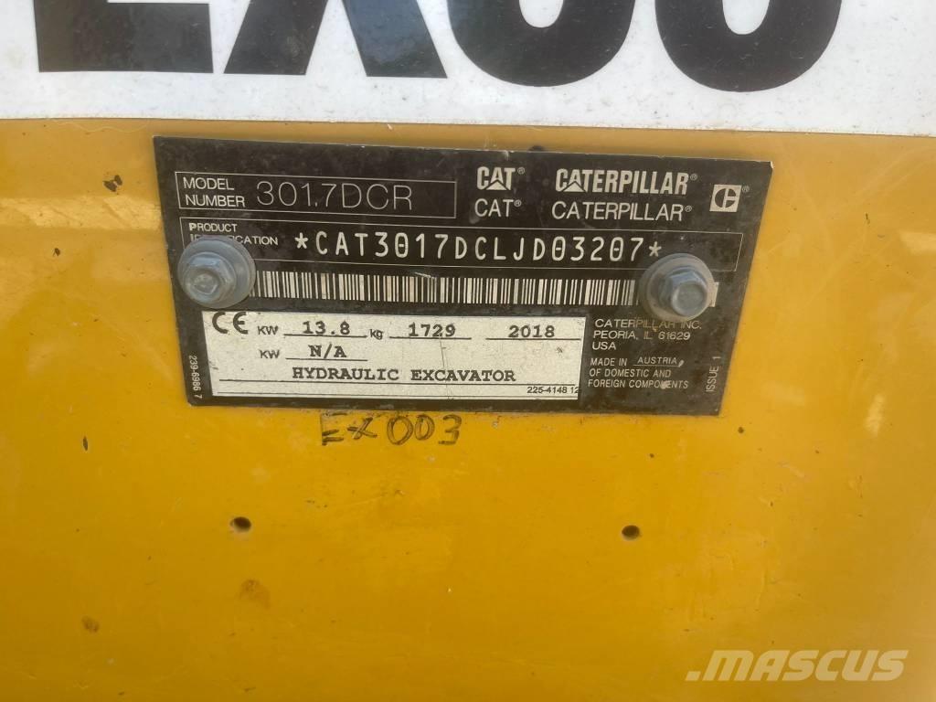 CAT 301.7 CR Minikaivukoneet < 7t