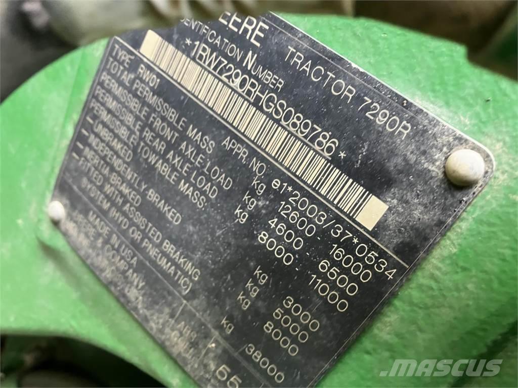 John Deere 7290R Traktorit