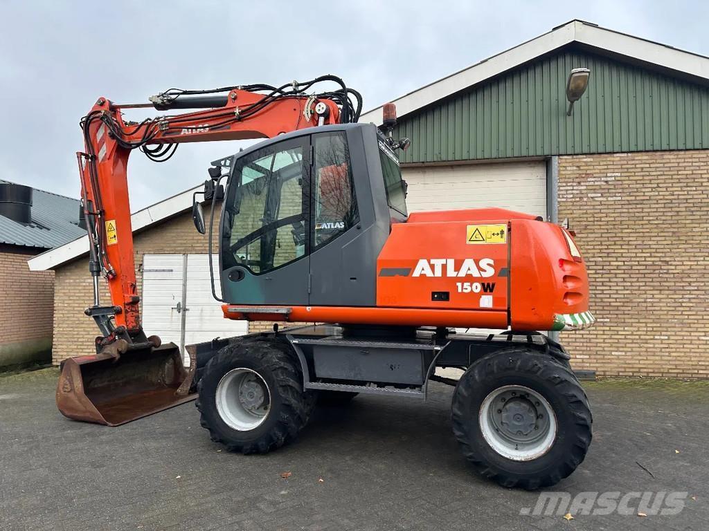 Atlas 150 W Pyöräkaivukoneet