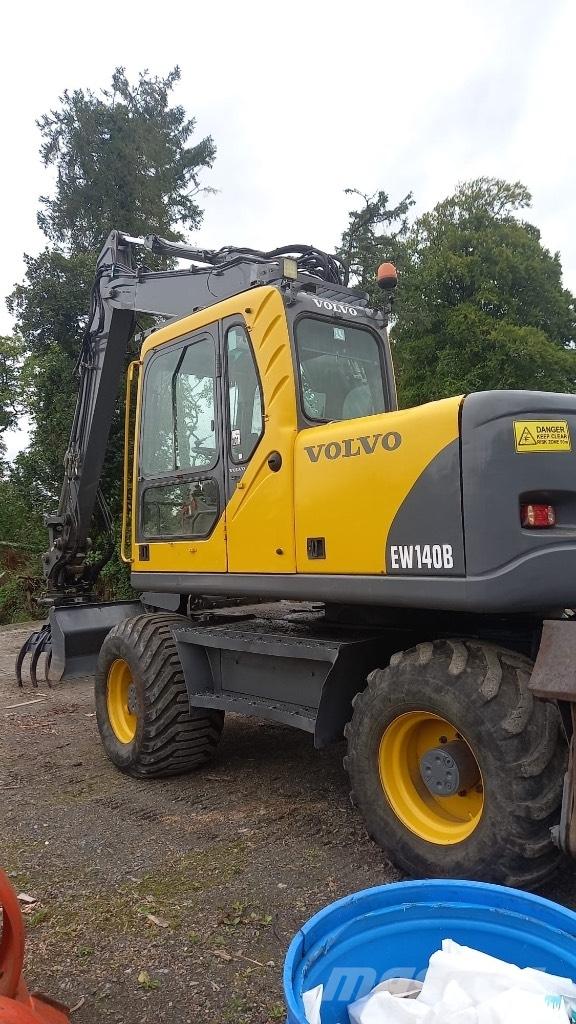Volvo EW 140 B Pyöräkaivukoneet